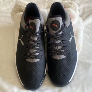 Puma Black and Gray Sneakers. Size 10